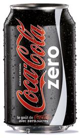 Catalogue Produits > Produits > Coca Cola Zéro 33cl
